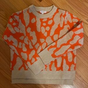 Animal print THML sweater